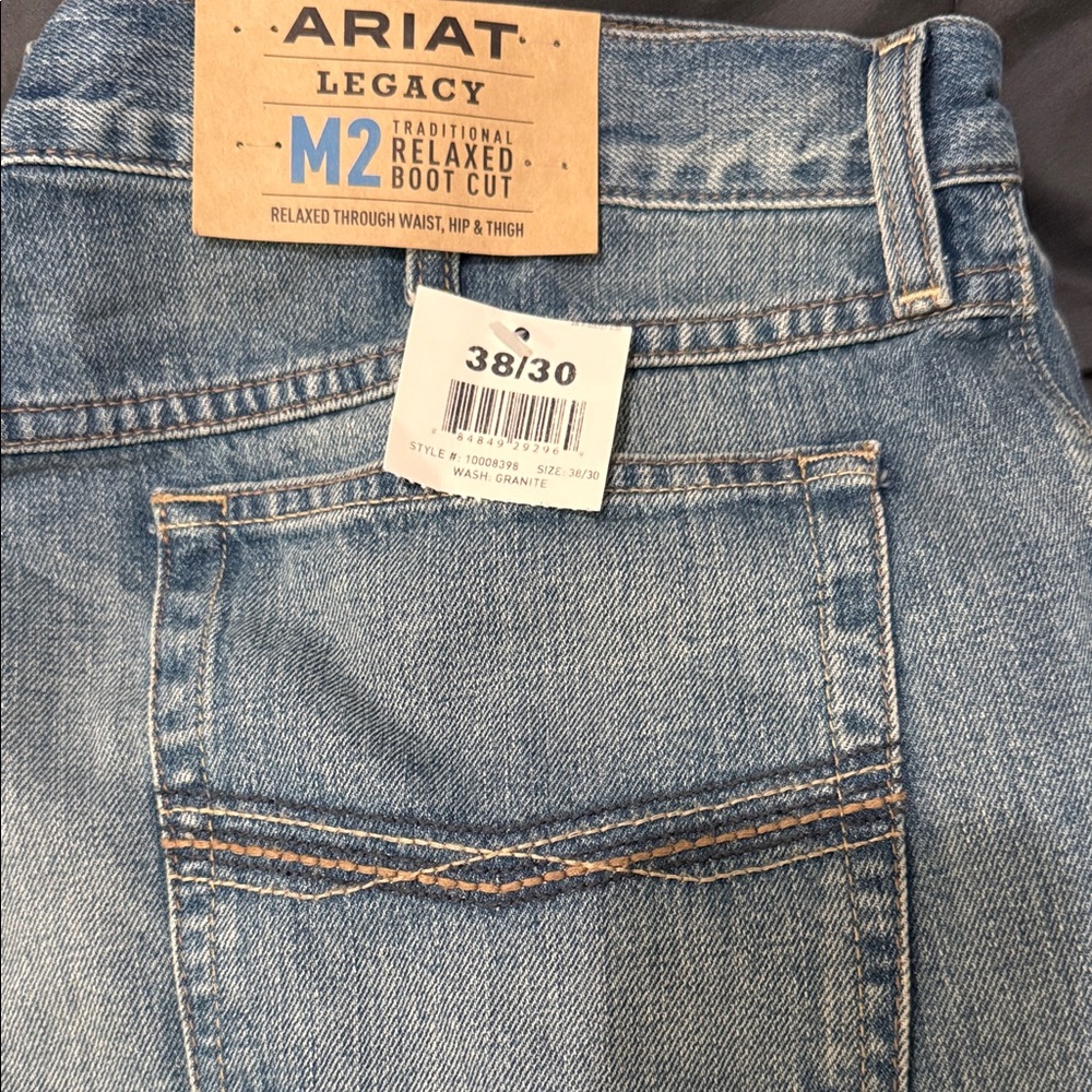 Ariat Men's Bootcut Jeans in Blue